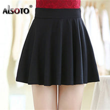 Load image into Gallery viewer, Winter and Summer style Brand women skirt elastic faldas ladies midi skirts Sexy Girl mini short skirts saia feminina