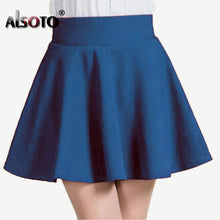 Load image into Gallery viewer, Winter and Summer style Brand women skirt elastic faldas ladies midi skirts Sexy Girl mini short skirts saia feminina