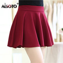 Load image into Gallery viewer, Winter and Summer style Brand women skirt elastic faldas ladies midi skirts Sexy Girl mini short skirts saia feminina
